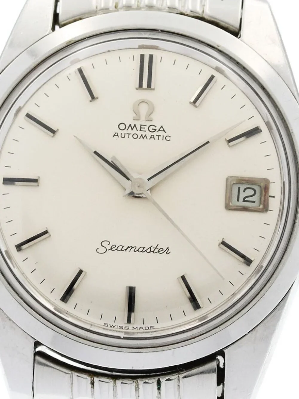OMEGA Seamaster 166.010 Date cal.565 Rice Bracelet Automatic Men's Watch_961365